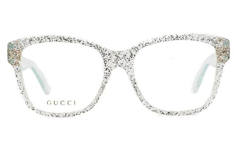 gucci glitter eyeglasses